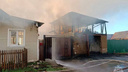 В Сарапуле мужчина погиб на пожаре из-за засора в дымовой трубе бани