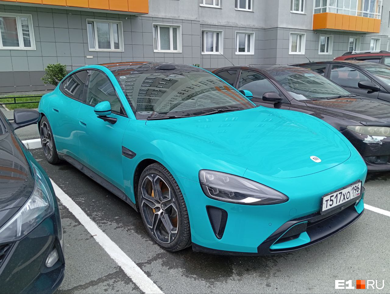 Брат твоего пылесоса: в Екатеринбурге заметили новейший электромобиль от конкурента Tesla