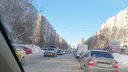 В выходной день Челябинск встал в километровых пробках