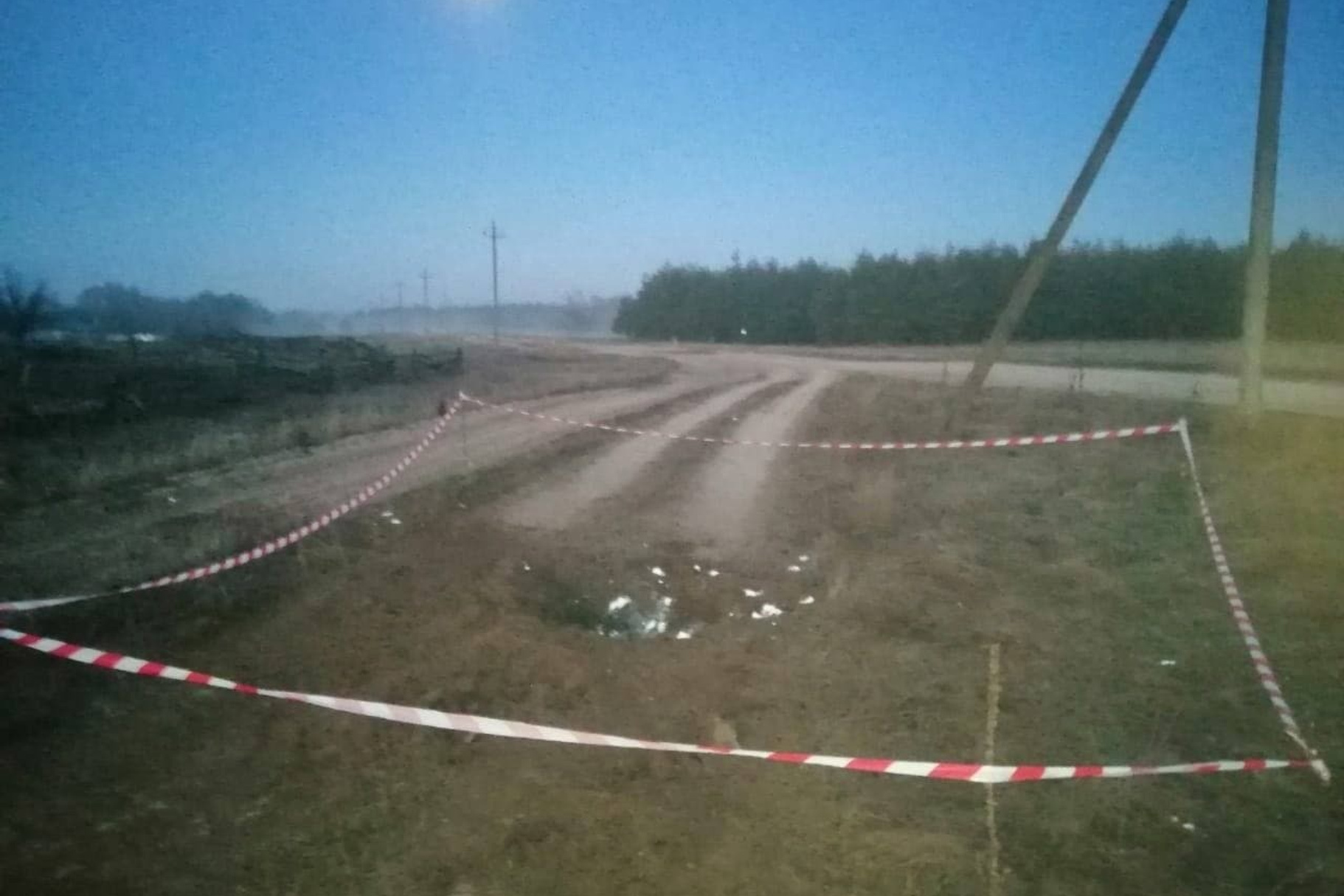 Воронка от снаряда Воронка от снаряда