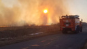 За сутки — 20 пожаров: спасатели не дали огню подойти к Кургану