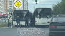 Полиция: в Самаре столкнулись два автобуса