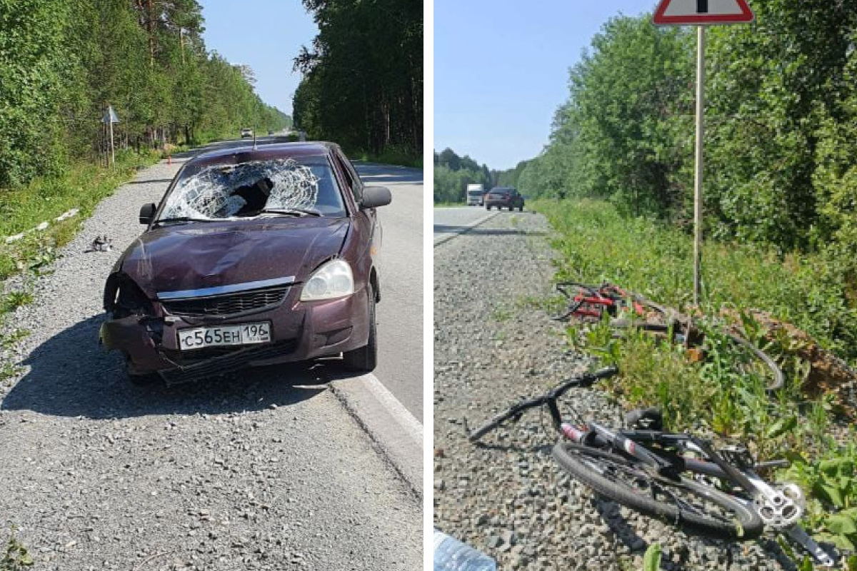 «В колене дыра до кости». Бывший гаишник сбил трех подростков на велосипедах