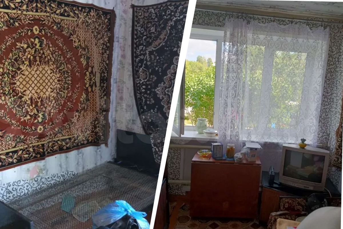Жилая комната в квартире. Конечно, помещение требует как минимум уборки Жилая комната в квартире. Конечно, помещение требует как минимум уборки