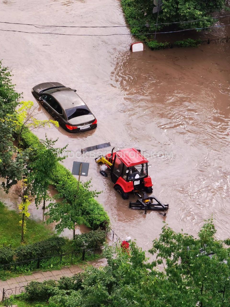 как затопило москву