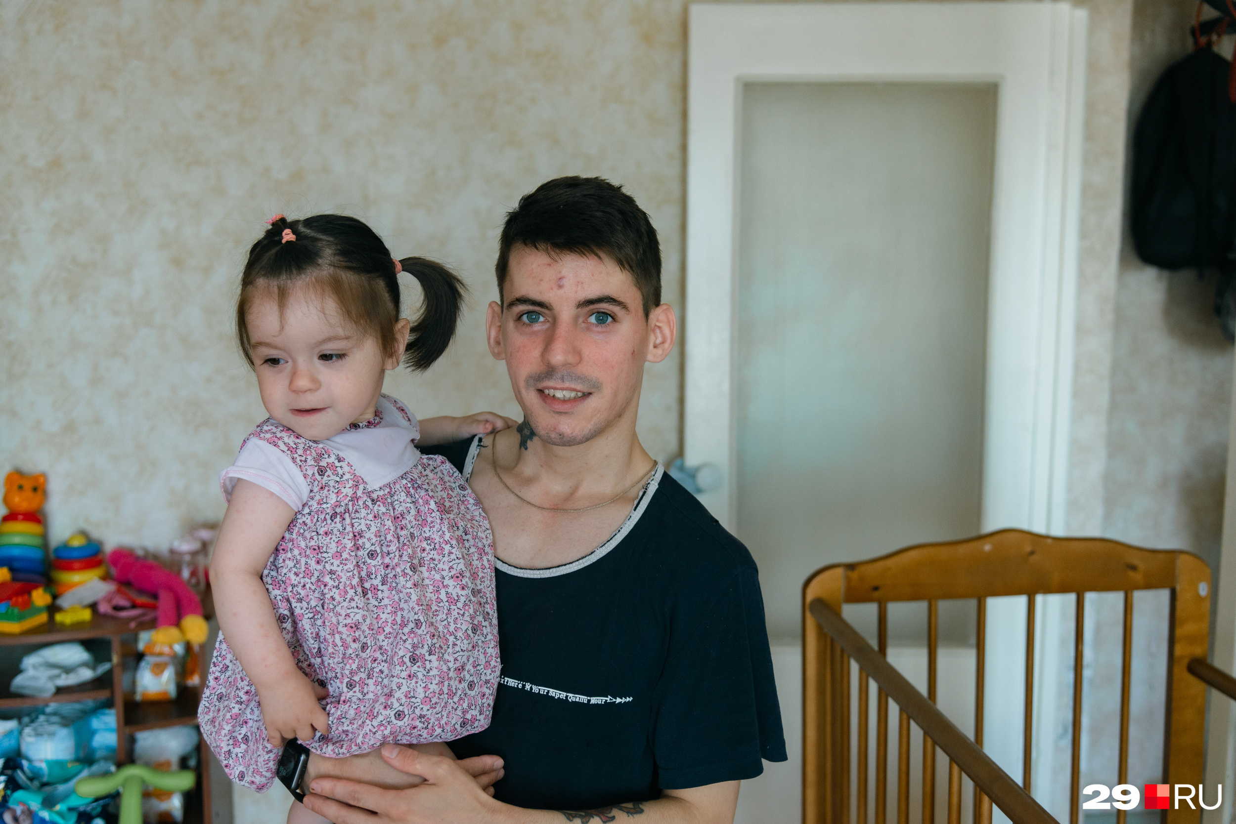 Владимир и его дочка Аня