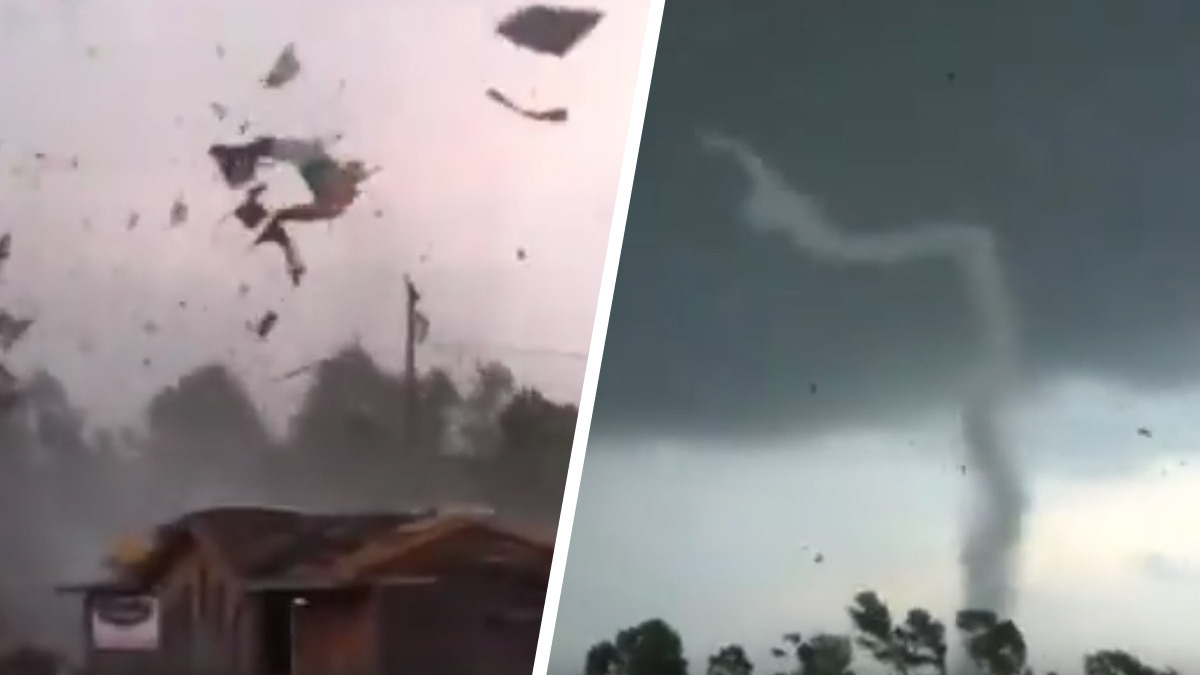 На США обрушились торнадо с молниями, погибли люди. Невероятные видео катастрофы