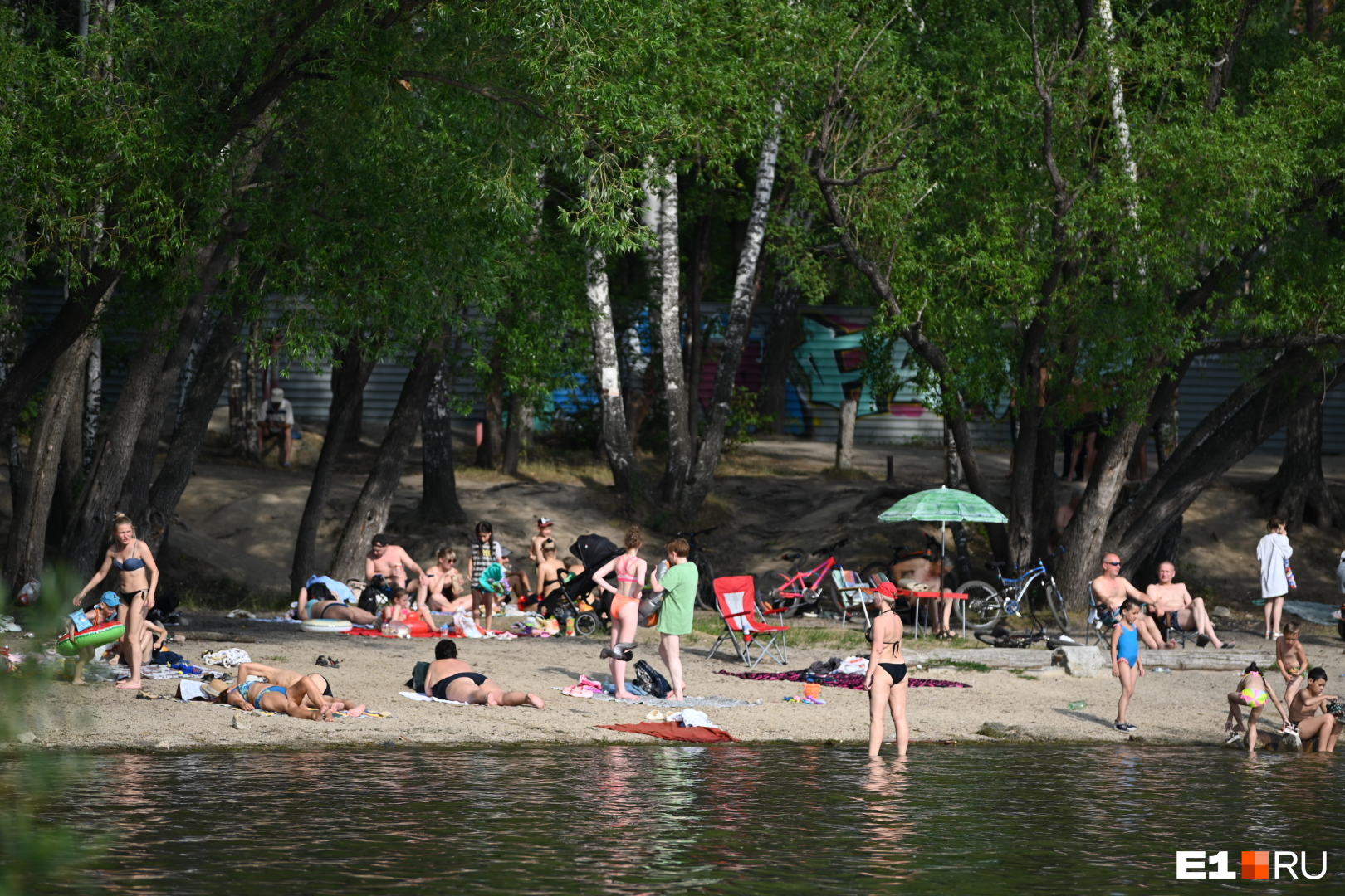 Шарташ пляж в екатеринбурге