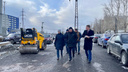 Возле завода в Челябинске, где жилой микрорайон превратили в парковку, отремонтировали дороги