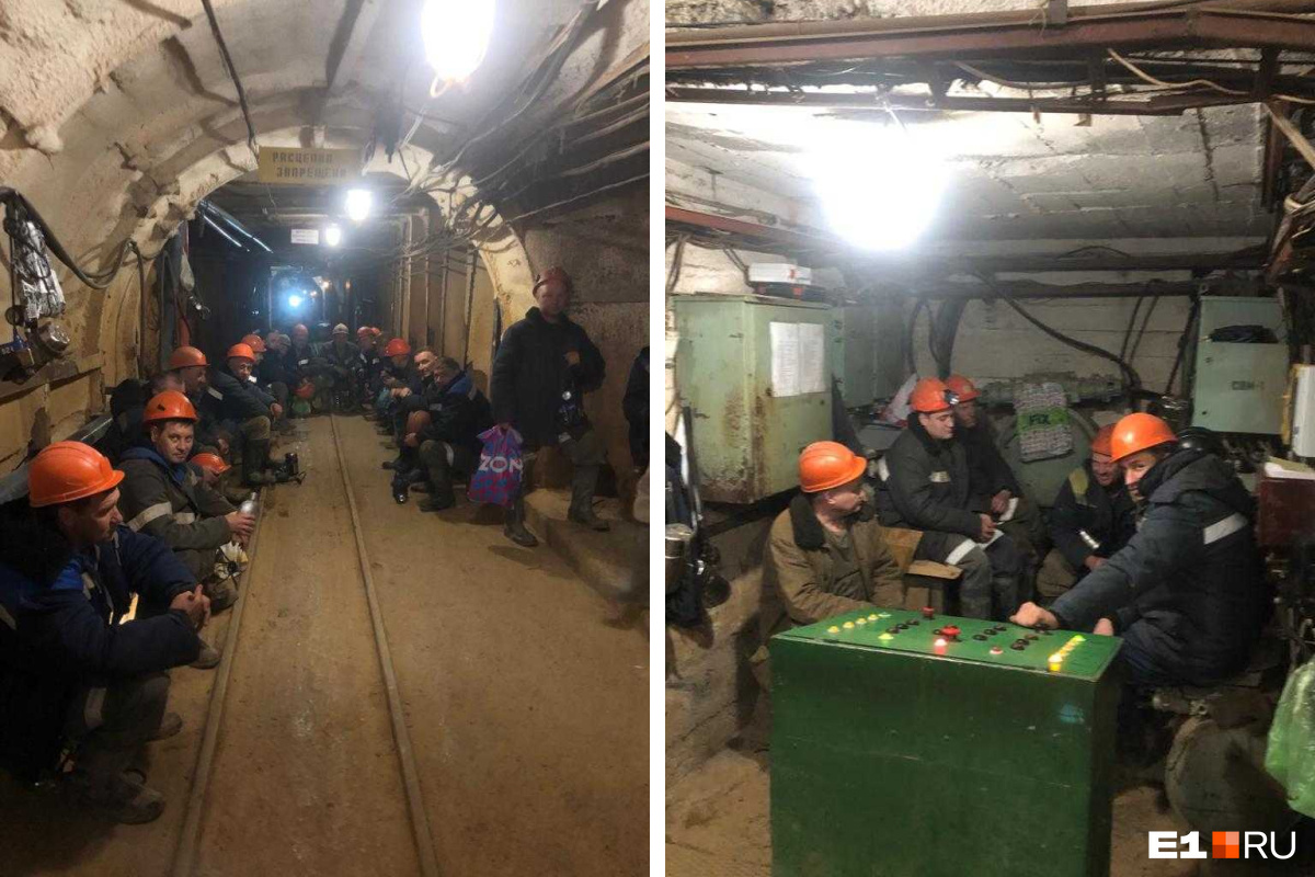 На Урале 83 горняка отказались подниматься из шахты. К ним отправили делегацию из Москвы