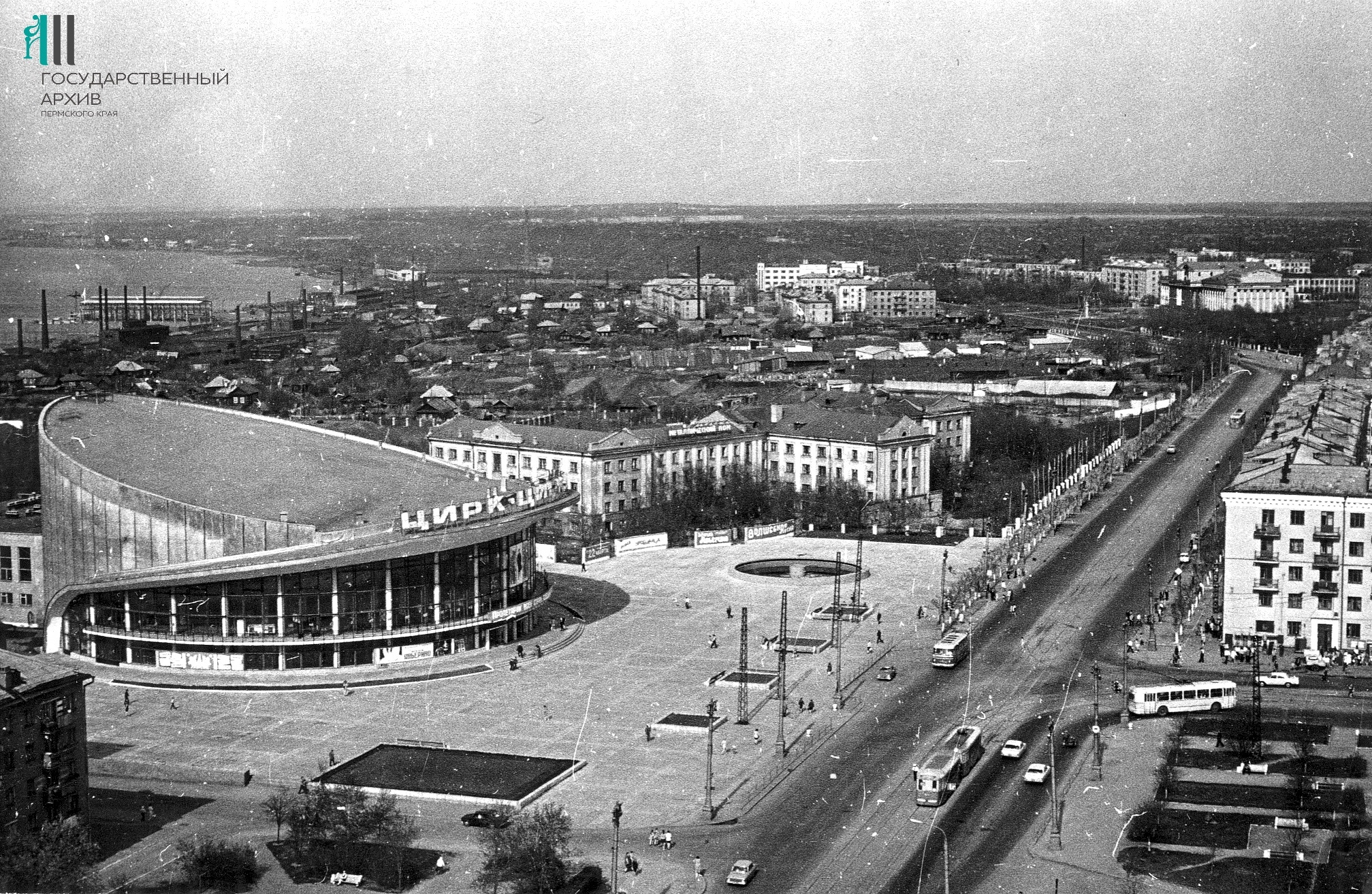 Вид на Уральскую улицу, 1978 год