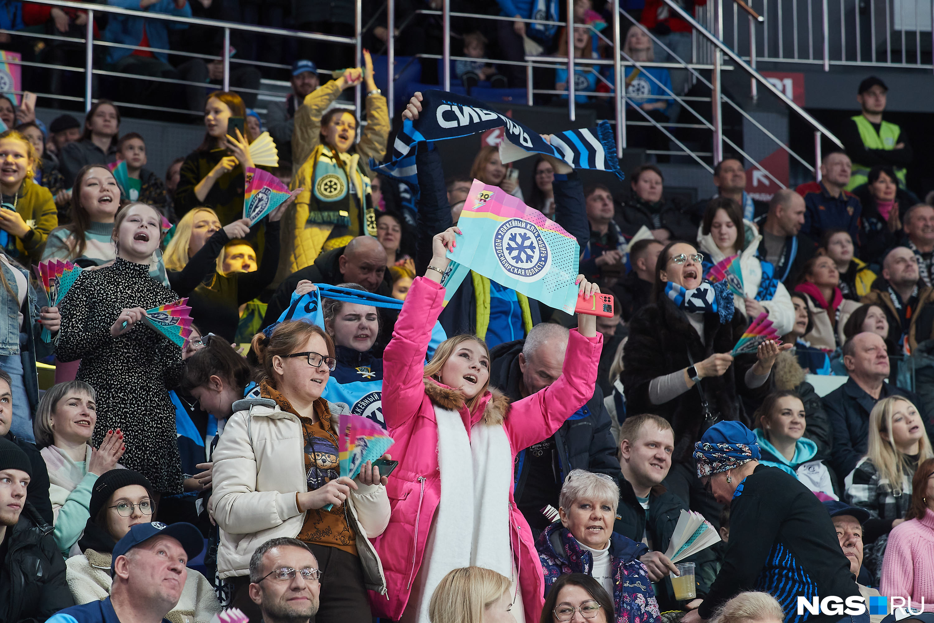 Болельщики оценили игру новосибирских хоккеистов