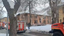 200 квадратов в огне: в Самаре бабушку спасли из пожара на Ташкентском переулке