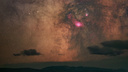 Багровый закат: новосибирский фотограф снял три ярких туманности в алтайском небе