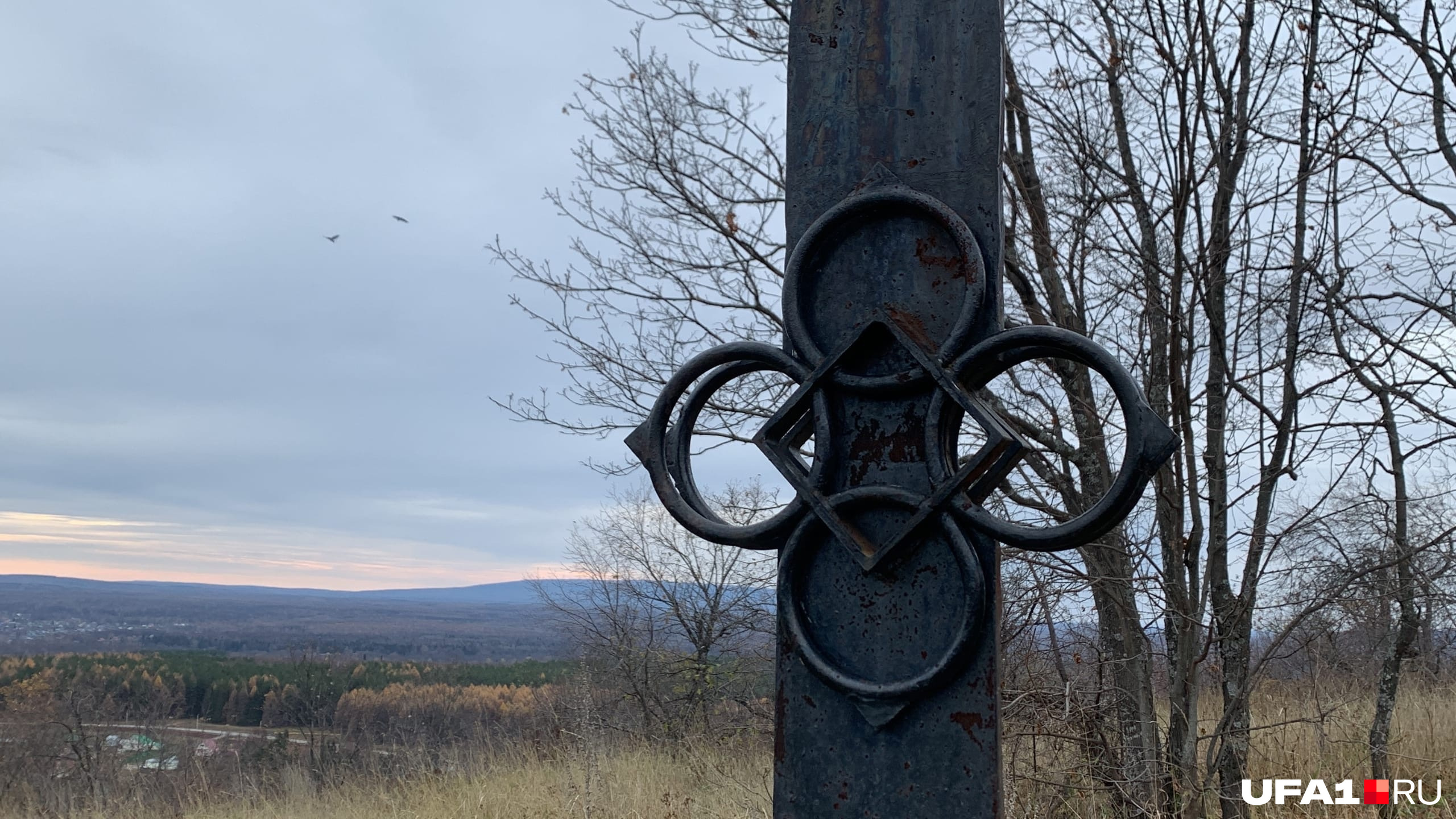 Возможно, эти кресты — остатки кладбища