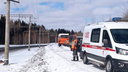 В Кузбассе поезд насмерть сбил двух человек, когда они ремонтировали железную дорогу