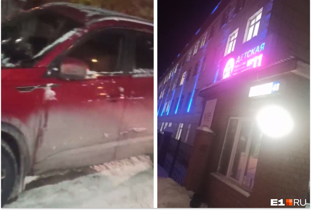 В Екатеринбурге автохамка на красном внедорожнике перекрыла путь скорой помощи и обматерила всех