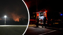 «Огонь шел к домам»: очевидцы сообщили о лесном пожаре рядом с селом Толмачево