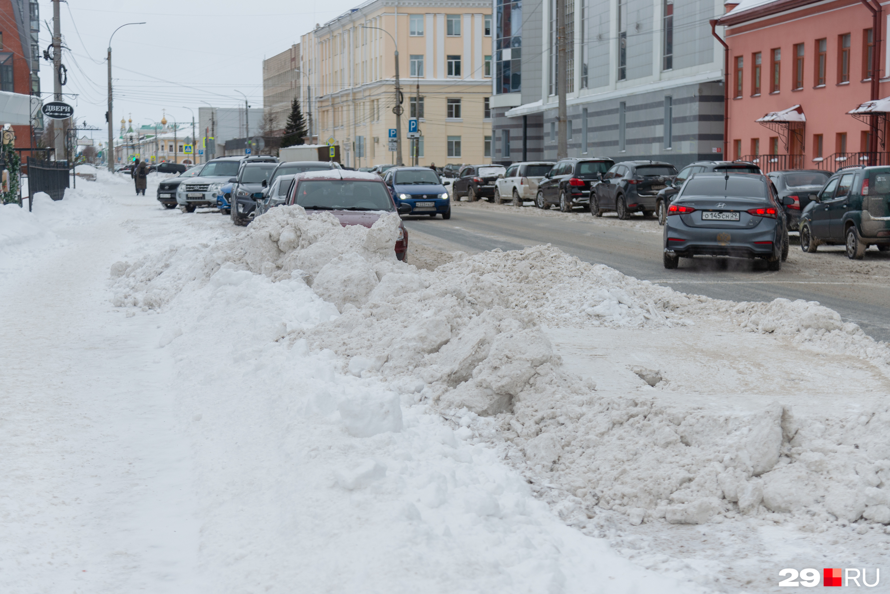 В Архангельск приехал полпред Путина: Троицкий к его визиту почистили, а  тротуары не успели | 20.02.2024 | Архангельск - БезФормата