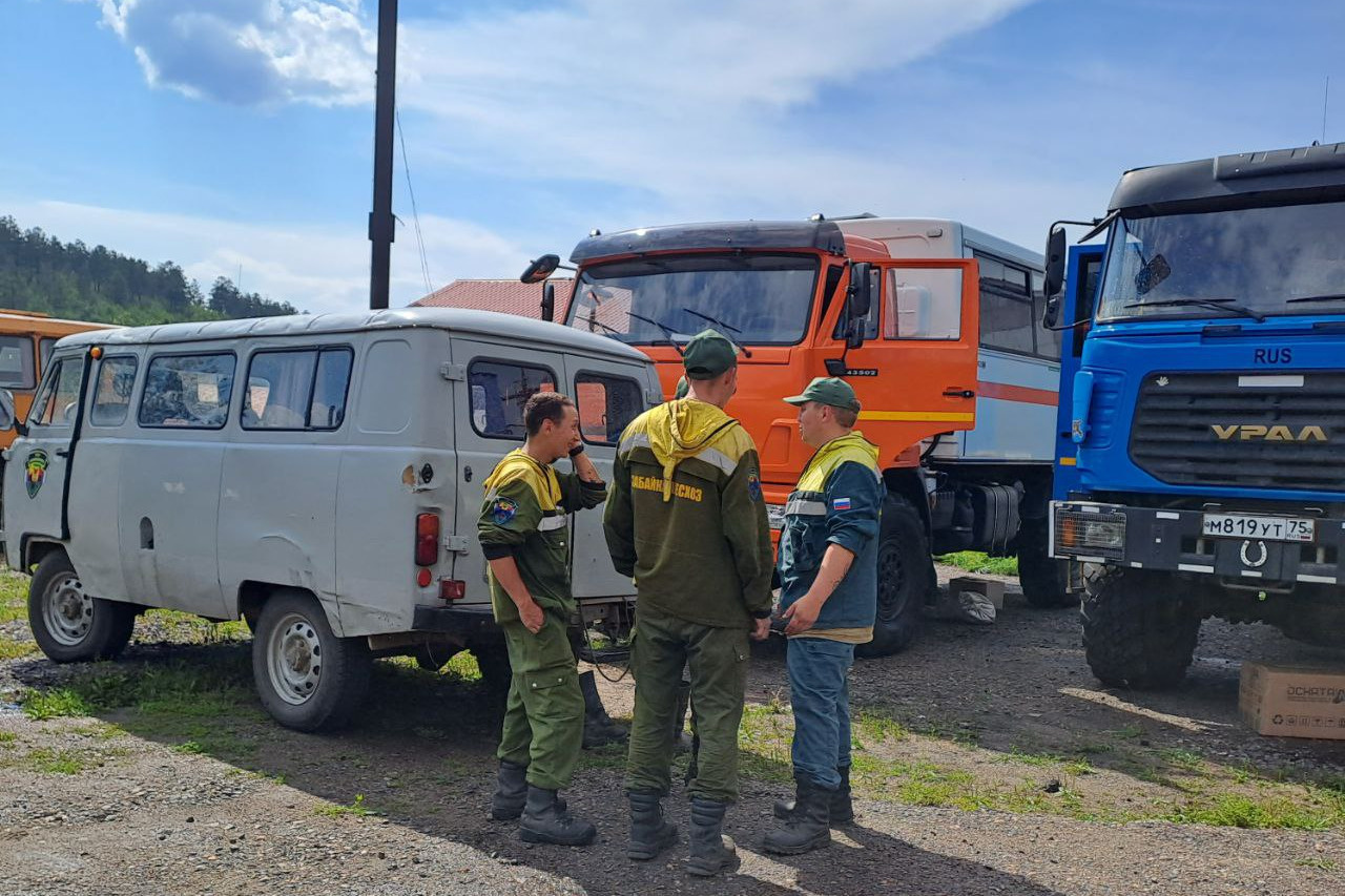 Лесные пожарные из Забайкалья отправились на помощь в Якутию