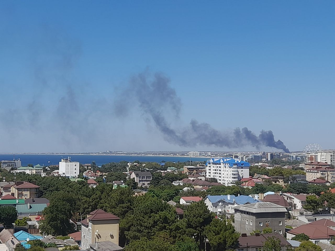 Пожар в анапе адрес