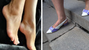 «Заработок без пошлости». Сибирячка продает в интернете фото своих ступней - за кадр она просит от 500 рублей