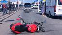 На улице Герцена насмерть разбился мотоциклист