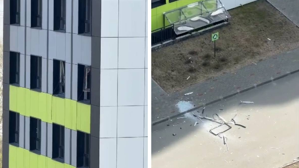 «Хлопок — и полетели стёкла»: в квартире многоэтажки на Ясном Береге выбило окна — пострадал мужчина