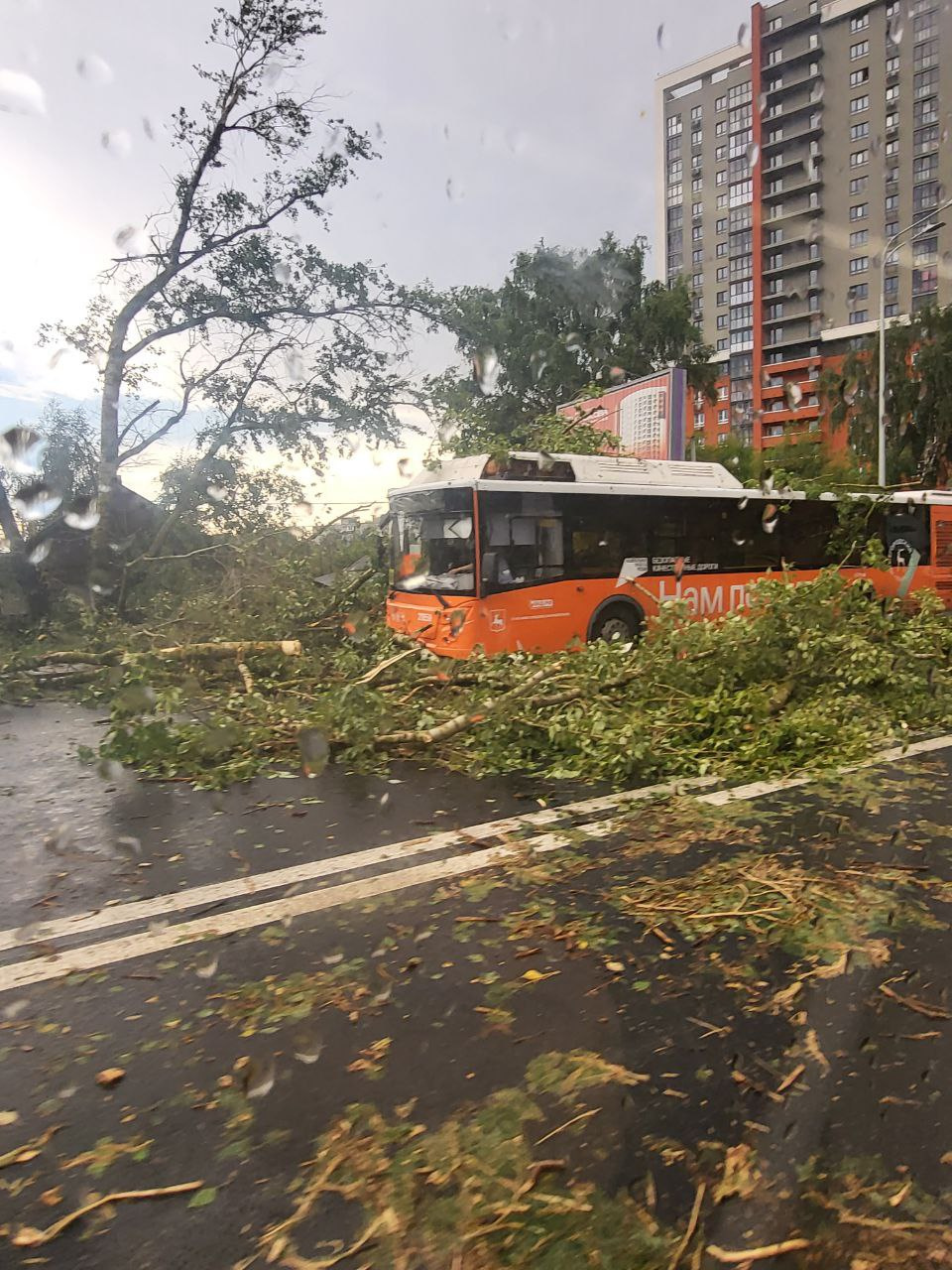 Последствия урагана в Поволжье, где из-за непогоды пострадали 76 человек и  погибли 9 - 30 июля 2023 - ФОНТАНКА.ру