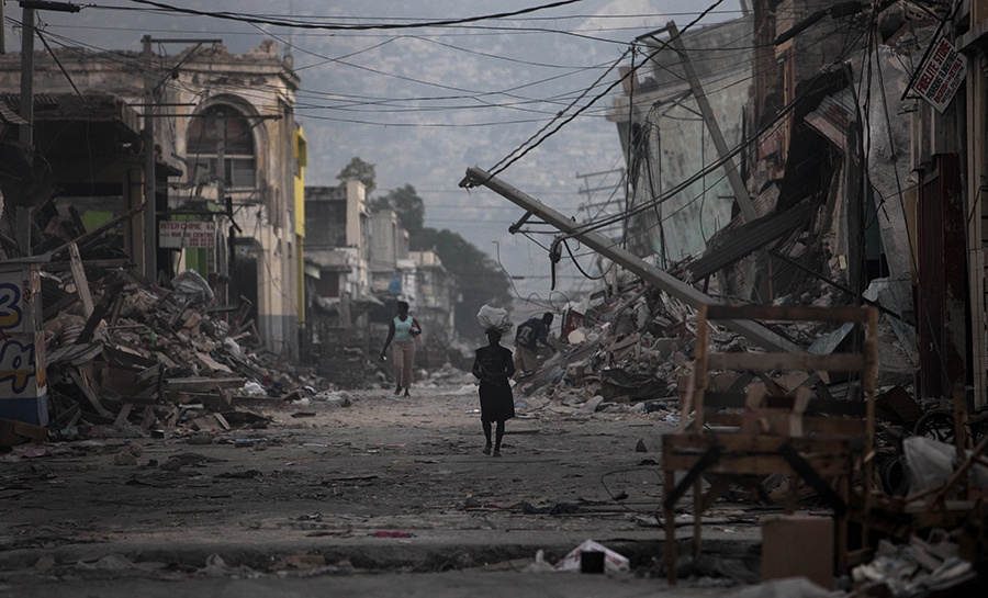 Землетрясение на Гаити унесло больше всего жизней в новом столетии
