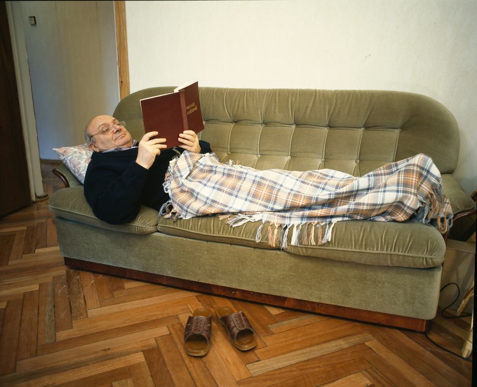 Михаил Жванецкий отдыхает. 1995 год