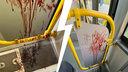 «Ужас»: ярославцы испугались красных подтеков в салоне автобуса. Что там случилось