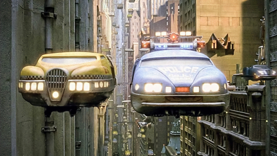 В научной фантастике тоже есть такси, только без колес. Где вы могли видеть такую машину?
