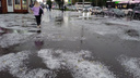 Хроника непогоды: вечером на Новосибирск обрушились град и ливень — как это было