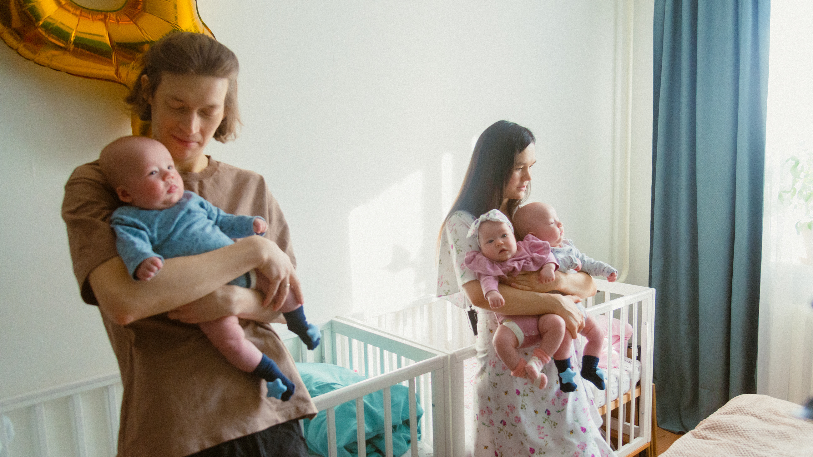 «Все были немного в шоке»: откровения мамы из Архангельска, которая мечтала о детях и родила тройню без ЭКО