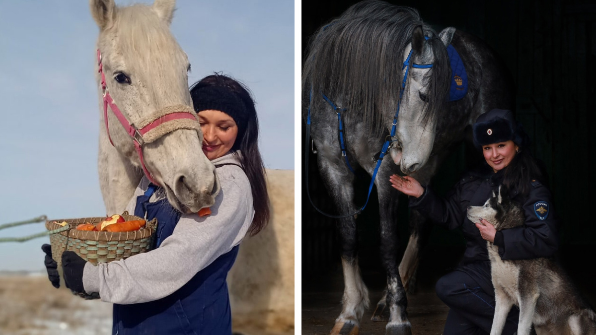 «Были огромные раны, из которых шел гной». Следователь из Кузбасса спасла умирающую лошадь. История, которая заставит вас прослезиться