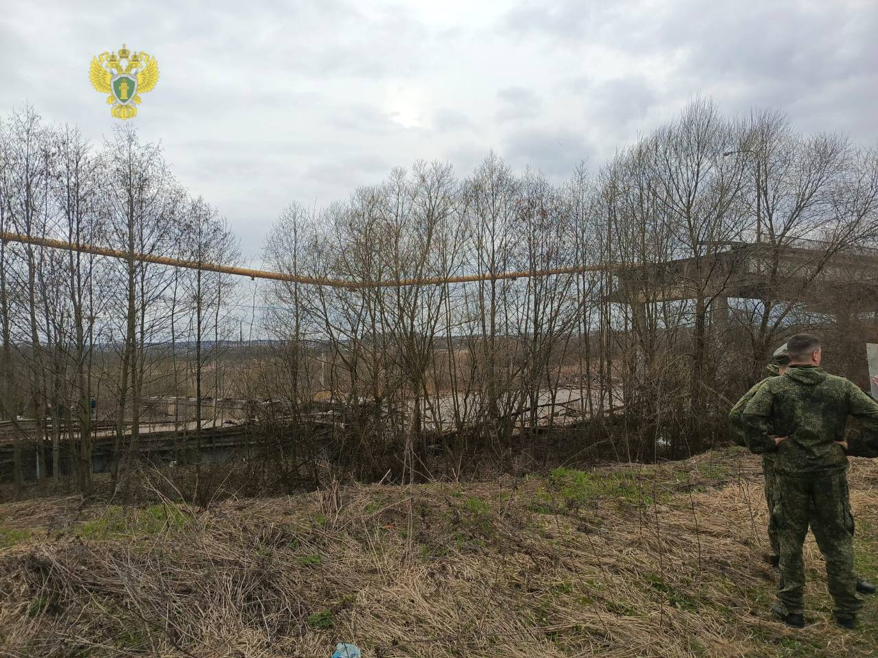 В результате обрушения моста в Вязьме погибла женщина, которая была в легковушке
