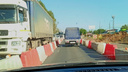 На Ракитовском шоссе в Самаре образовалась огромная пробка. Почему?