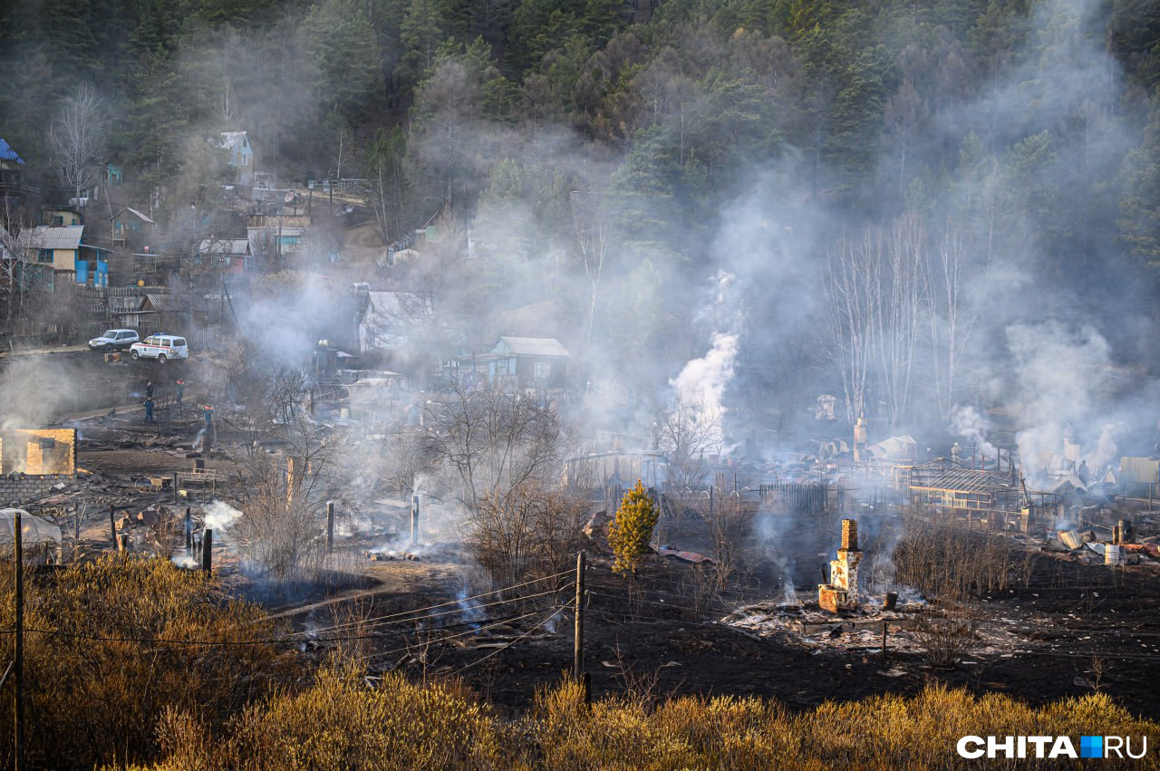 Два домика сгорели в лагере «Жемчужина» под Читой