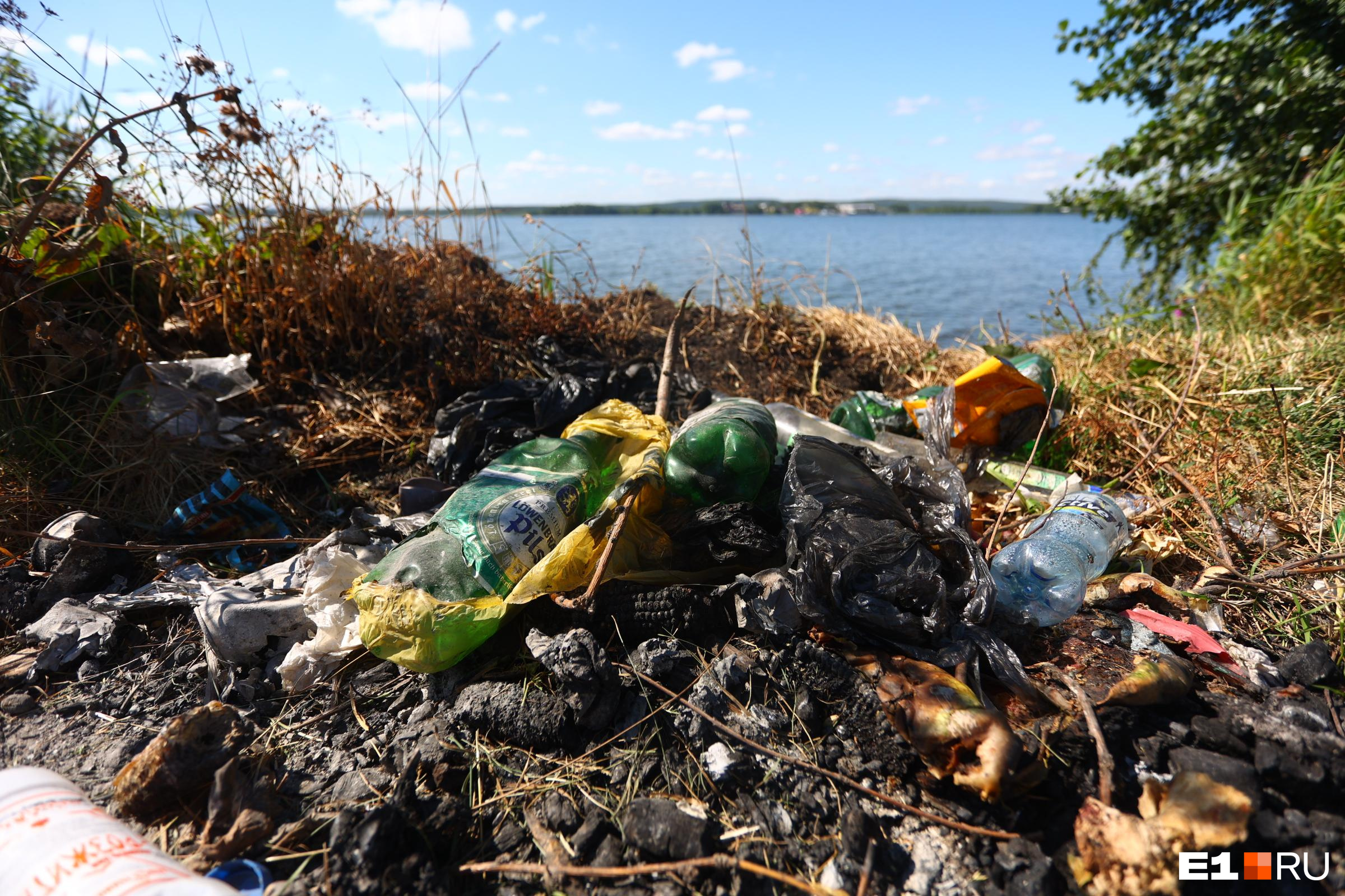 Забайкальцы жалуются на вывоз мусора с Ивано-Арахлейских озер