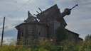 В Архангельской области рухнула <nobr class="_">200-летняя</nobr> деревянная церковь