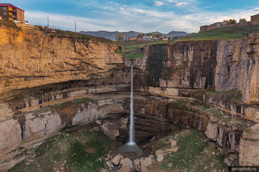 Водопад Тобот — один из высочайших водопадов Северного Кавказа