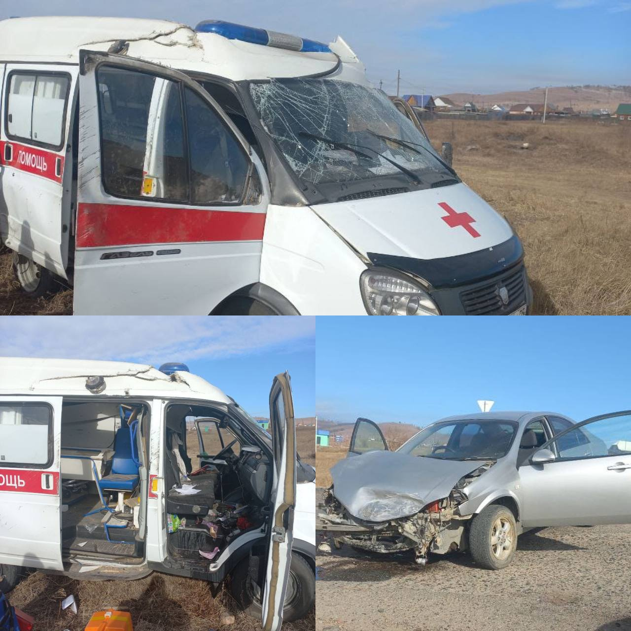 Три аварии со скорыми произошло за неделю в Забайкалье