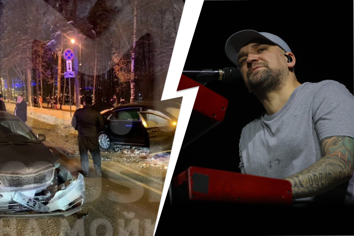 Рэпер Баста попал в аварию после масштабного концерта: видео