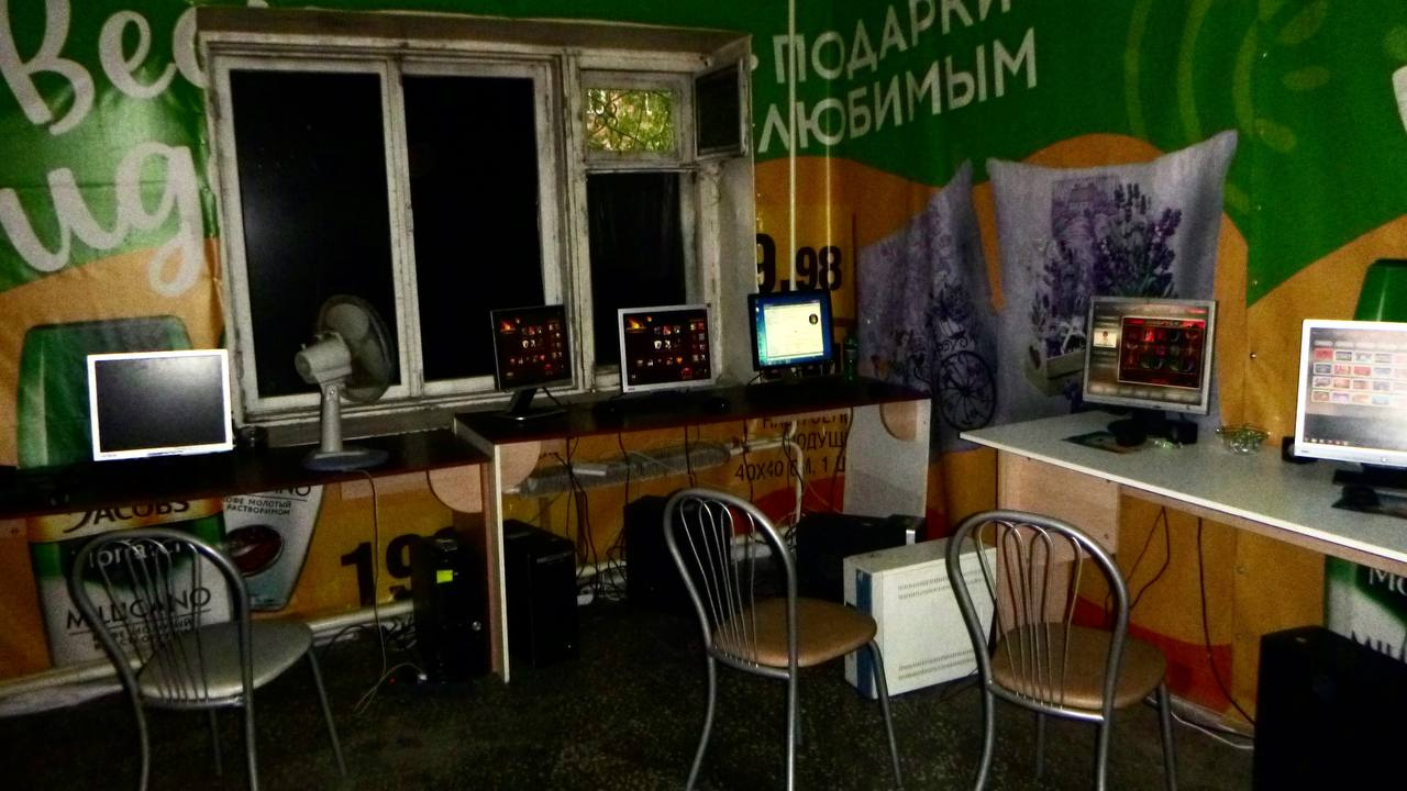 Так выглядело казино внутри Так выглядело казино внутри