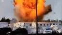 Мощный взрыв после атаки беспилотника в Татарстане попал на видео