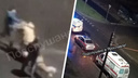 «Что творят»: незнакомец повалил женщину на дорогу в Брагине. Видео
