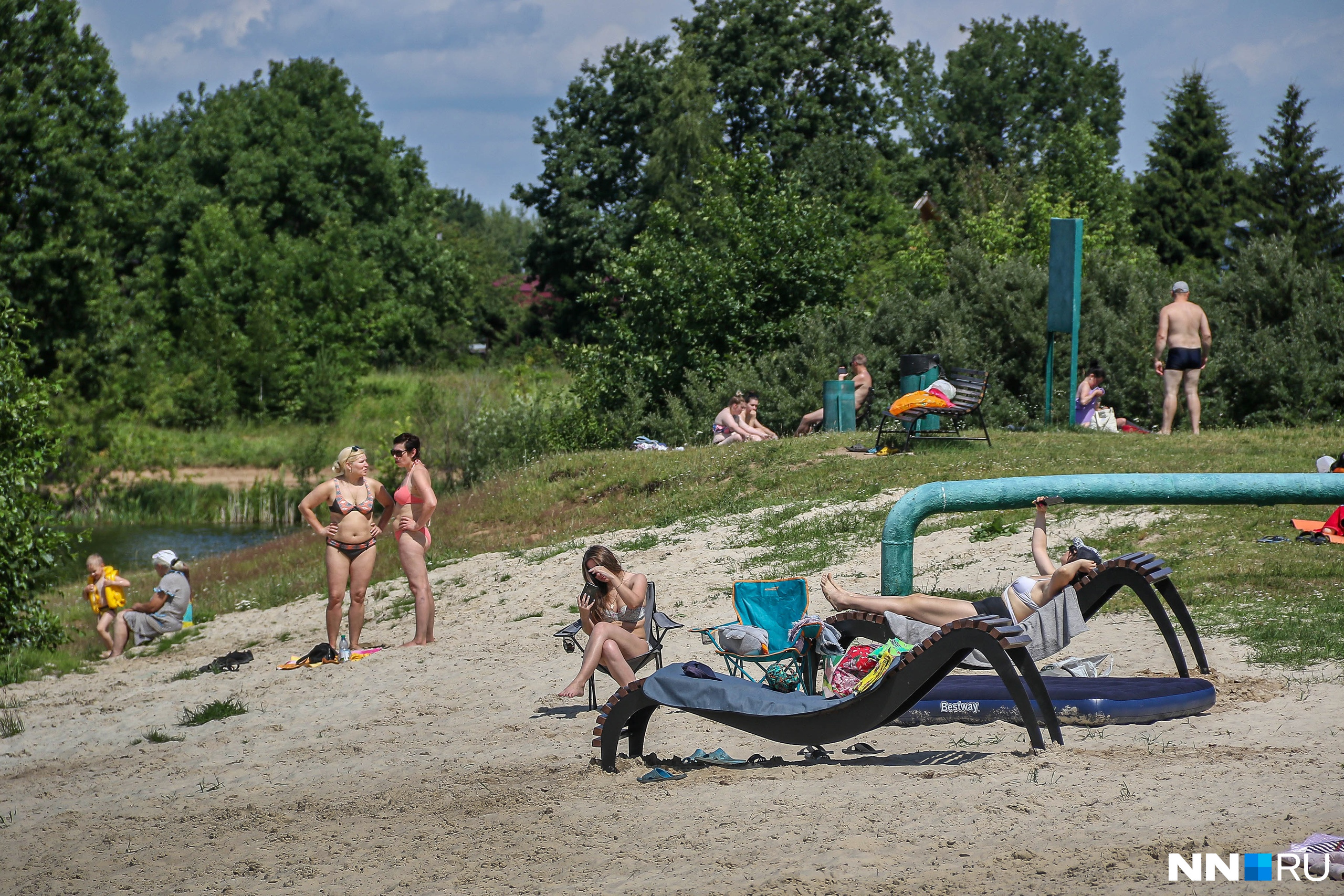 Лунское озеро нижний новгород карта