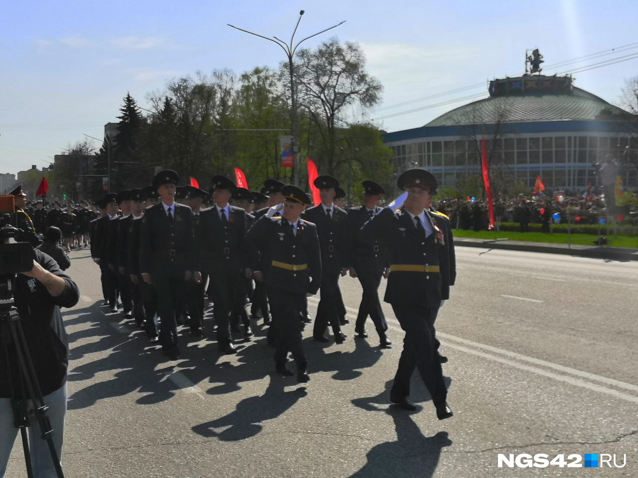 Парад Победы начался в Кемерове: следим онлайн за празднованием 9 Мая