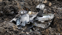«В одном километре от жилых домов»: под Волгоградом в поле нашли предположительно часть сбитого беспилотника